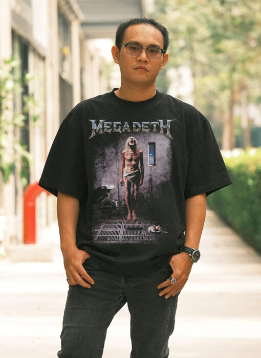 Áo thun Megadeth Countdown to Extinction - B30