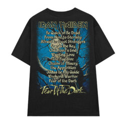 Áo thun rock Iron Maiden Fear of the Dark - B18