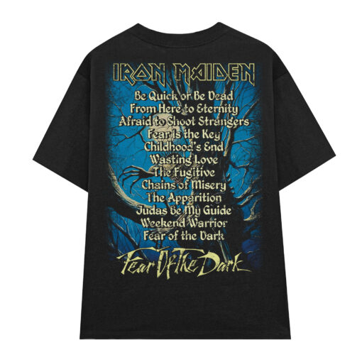 Áo thun rock Iron Maiden Fear of the Dark - B18