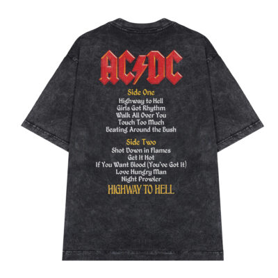 Áo thun rock ACDC Highway to Hell - WS12