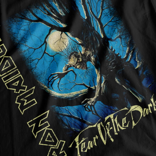 Áo thun rock Iron Maiden Fear of the Dark - B18