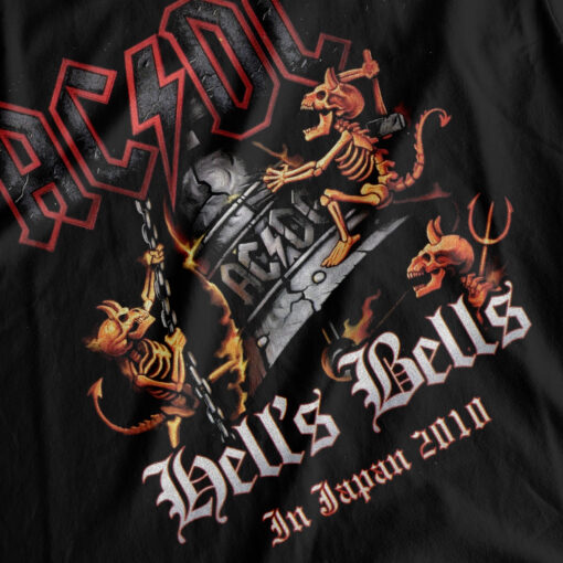 Áo thun rock ACDC Hells Bells - B15