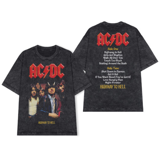 Áo thun rock ACDC Highway to Hell - WS12