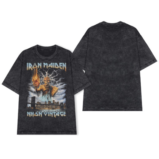 Áo thun rock Iron Maiden The Book of Souls - New York Event 2016 - WS13