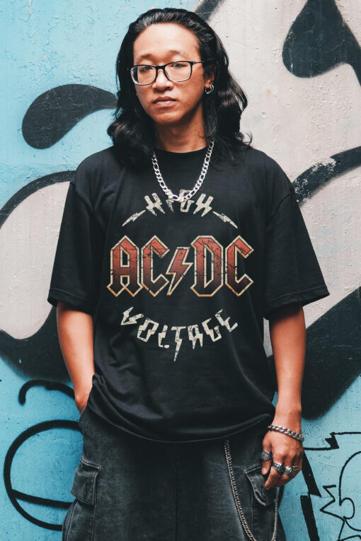 Áo thun rock ACDC High Voltage - B40