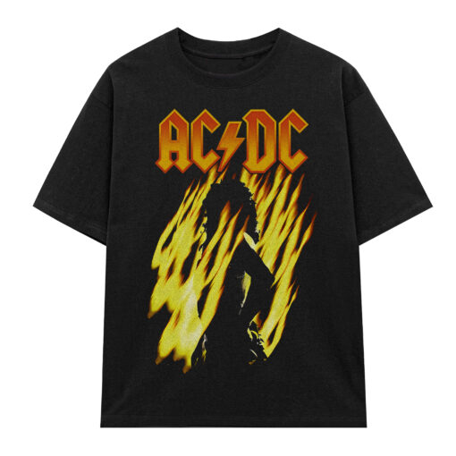 Áo thun rock ACDC Bonfire 1998 - B57