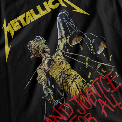 Áo thun rock Metallica ... And Justice For All - B58