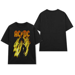 Áo thun rock ACDC Bonfire 1998 - B57