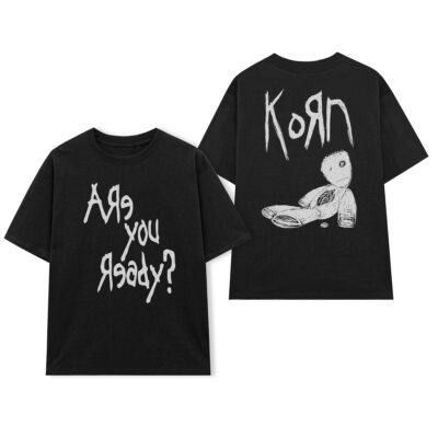 Áo thun rock vintage Korn - Are You Ready? - B60