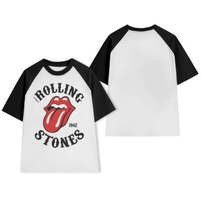 Áo thun rock vintage The Rolling Stones Raglan - RAW1