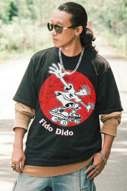 Áo thun hoạt hình Fido Dido - D10