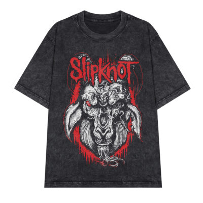 Áo Thun Rock Slipknot Oldschool Goat - WS25