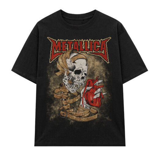 áo thun Metallica Oldskull (đen)