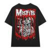 Áo thun rock Misfits Blood Skull -B84