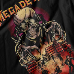 Áo thun rock Megadeth Oldschool - D13