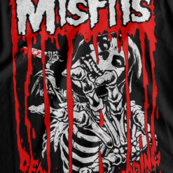 Áo thun rock Misfits Blood Skull -B84