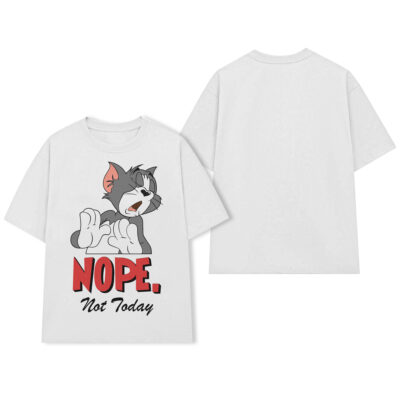 Áo thun cartoon vintage Nope. Not Today - W14