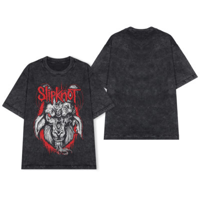 Áo Thun Rock Slipknot Oldschool Goat - WS25