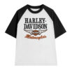 Áo thun raglan Harley Davidson - Wings