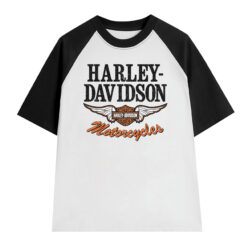 Áo thun raglan Harley Davidson - Wings