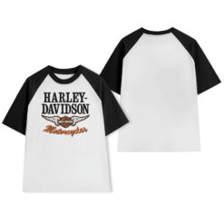 Áo thun raglan Harley Davidson - Wings