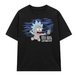 Áo thun cartoon vintage Tiny Rick - B102