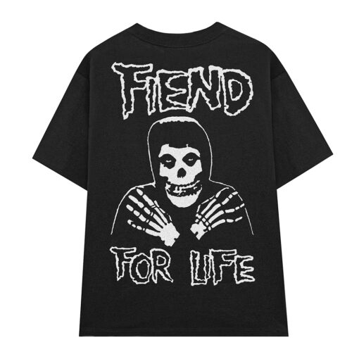 Áo thun rock vintage Misfits Fiend For Life - B106