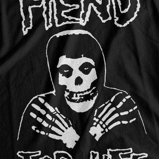 Áo thun rock vintage Misfits Fiend For Life - B106