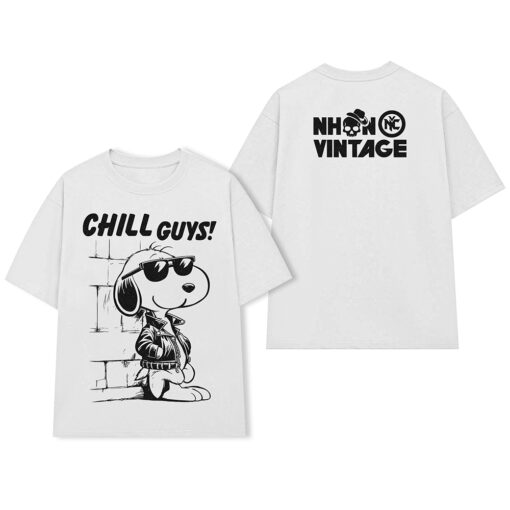 Áo thun vintage Chill Guys - D24