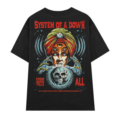 Áo thun rock vintage System of a Down - D25