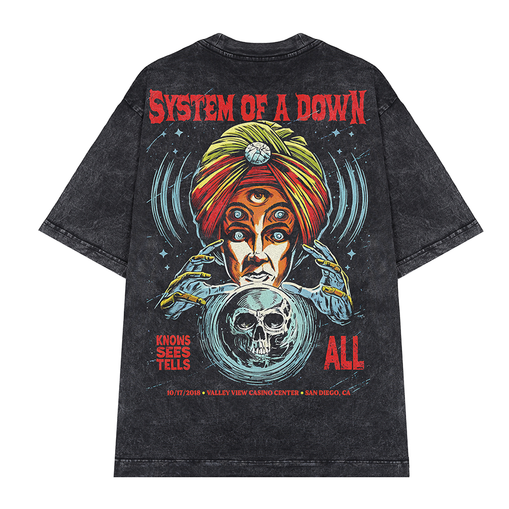 Áo thun rock vintage System of a Down - D25