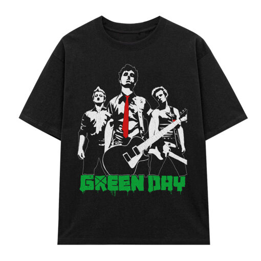 Áo thun rock vintage Green Day Band - D26