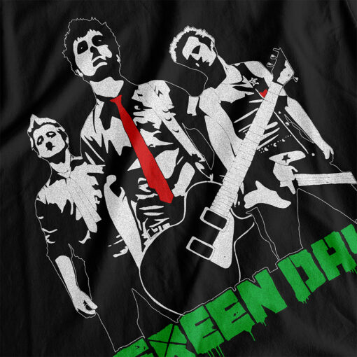 Áo thun rock vintage Green Day Band - D26