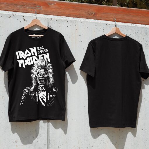 Áo thun rock vintage Iron Maiden est. 1975 - B116
