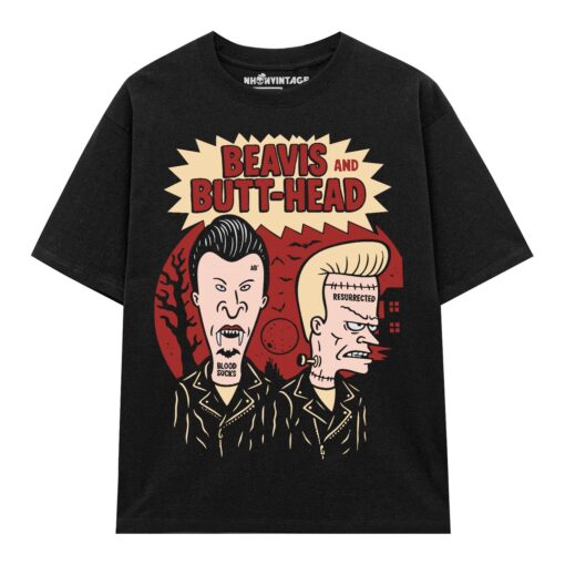 Áo thun rock vintage Beavis and Butt-head - B117