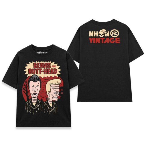 Áo thun rock vintage Beavis and Butt-head - B117