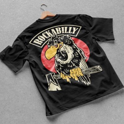Áo thun rock vintage The Vulture Rockabilly - B118