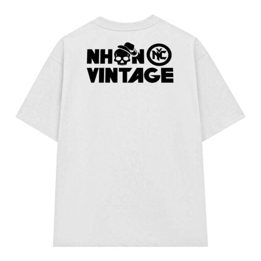 Áo thun vintage I SAID I'M FINE - D32 (trắng)