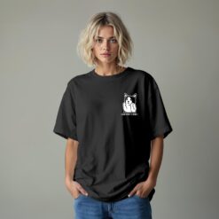 Áo thun vintage I DO WHAT I WANT - D33 (đen)