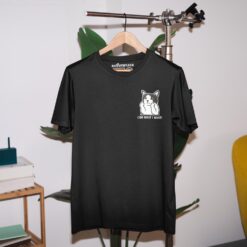 Áo thun vintage I DO WHAT I WANT - D33 (đen)