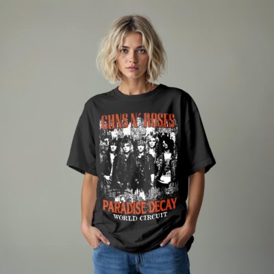 Áo thun rock vintage GnR SPECIAL EDITION – SPD4 (đen)