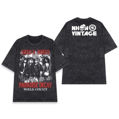Áo thun rock vintage GnR SPECIAL EDITION – SPD4 (wash)
