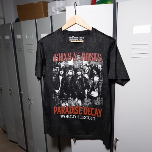 Áo thun rock vintage GnR SPECIAL EDITION – SPD4 (wash)