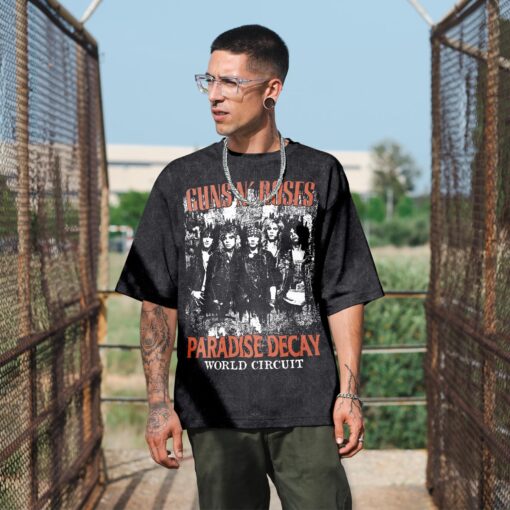 Áo thun rock vintage GnR SPECIAL EDITION – SPD4 (wash)