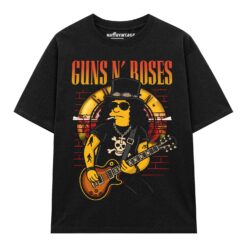 Áo thun vintage Simpson GnR - B119