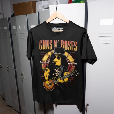Áo thun vintage Simpson GnR - B119