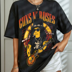 Áo thun vintage Simpson GnR - B119
