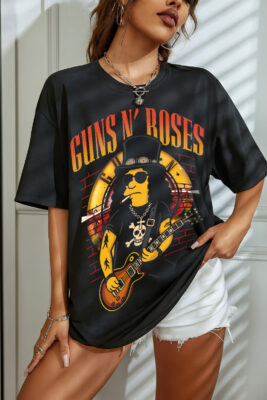Áo thun vintage Simpson GnR - B119