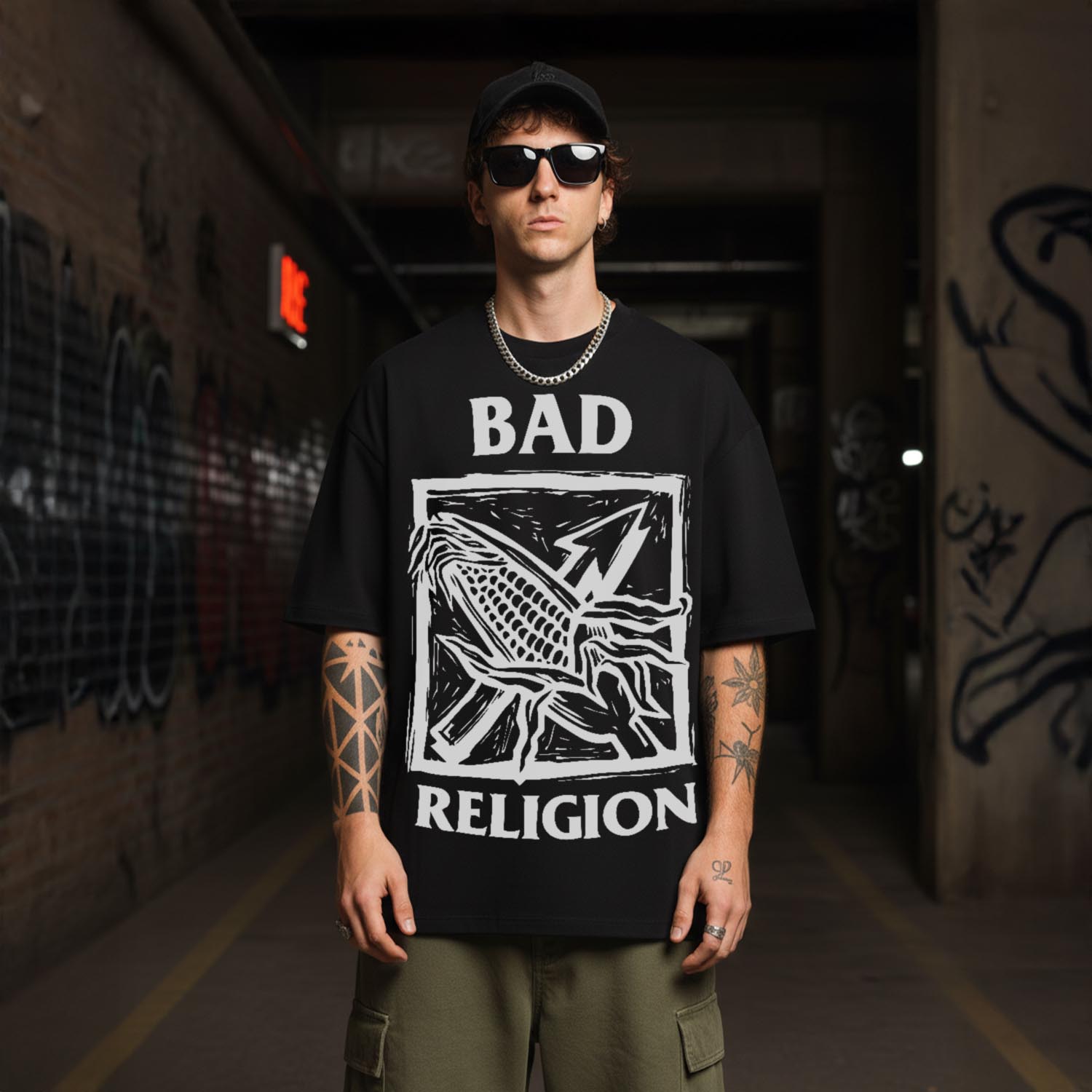 Áo thun rock vintage Bad Religion – D30