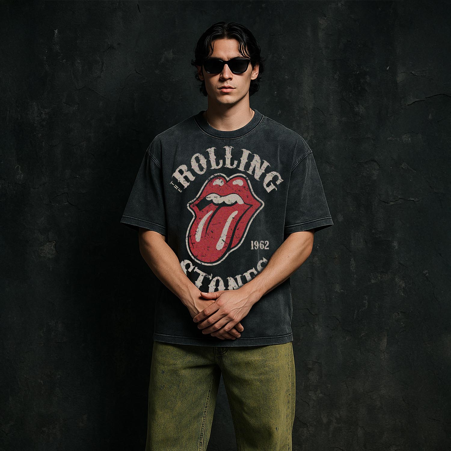 Áo thun rock vintage The Rolling Stones – D5